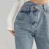 High-Waisted Sim Fit Jeans for Women - Image 6