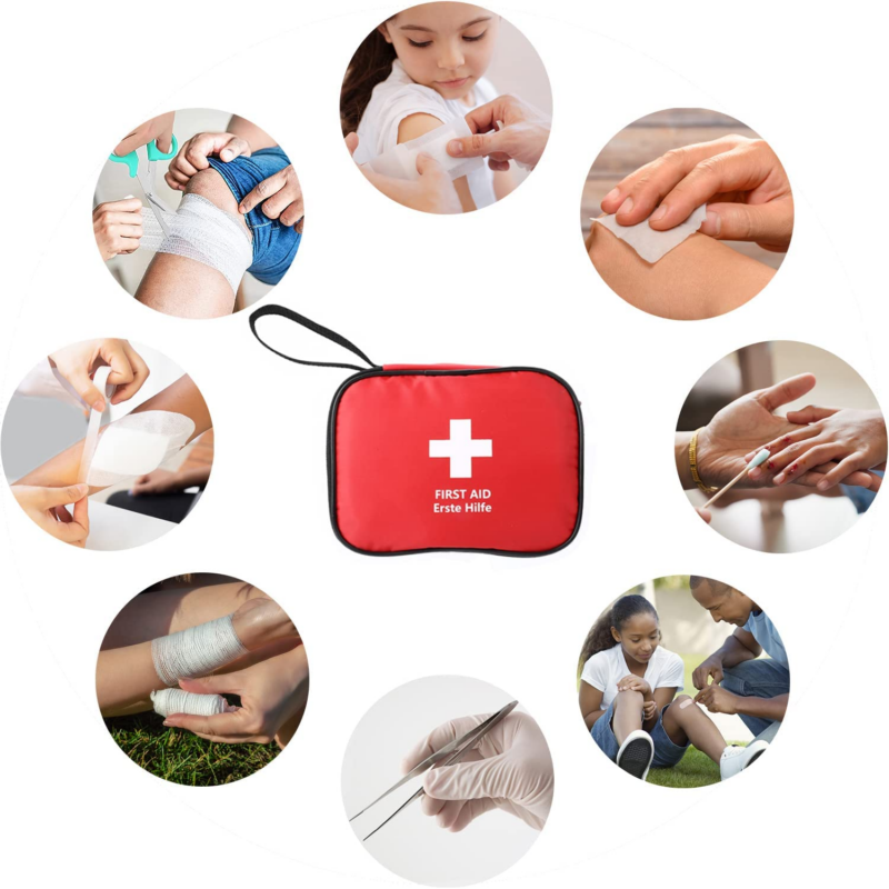 Mini First Aid Kit 90 Pieces – Compact Medical Kit for Car, Home, Workplace, Travel, Camping, Hiking, and Outdoor Sports - Image 5