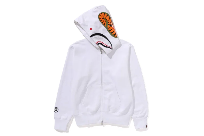 Shark Full Zip Hoodie Ladies - Image 2