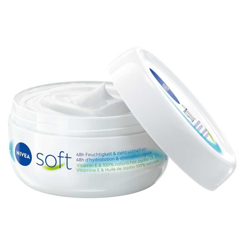NIVEA Soft Face, Body and Hand Cream 200 ml