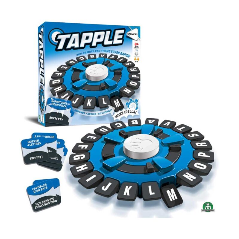 Tapple, Electronic Word Game, Speed and Thought, 2 to 8 Players, for Children from 8 Years, TAP01 - Image 2