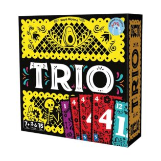 ASMODEE - Trio - Card Game Made in France - Award winning Golden Ace 2024 - Board Games for Family and Children from 7 Years - 3 to 6 Players - 15 Min