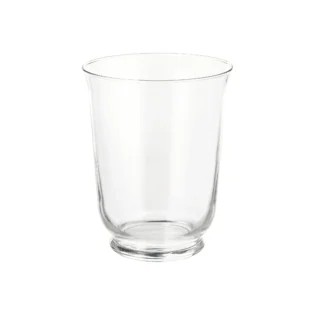 IKEA Glass Vase – Transparent, 18 cm