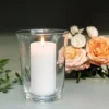 IKEA Glass Vase – Transparent, 18 cm - Image 2