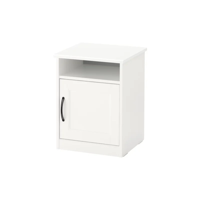 IKEA SONGESAND Nightstand – White, 40 x 40 cm