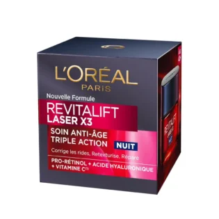 L'Oréal Paris - Crème Masque Nuit Triple Action Anti-Âge