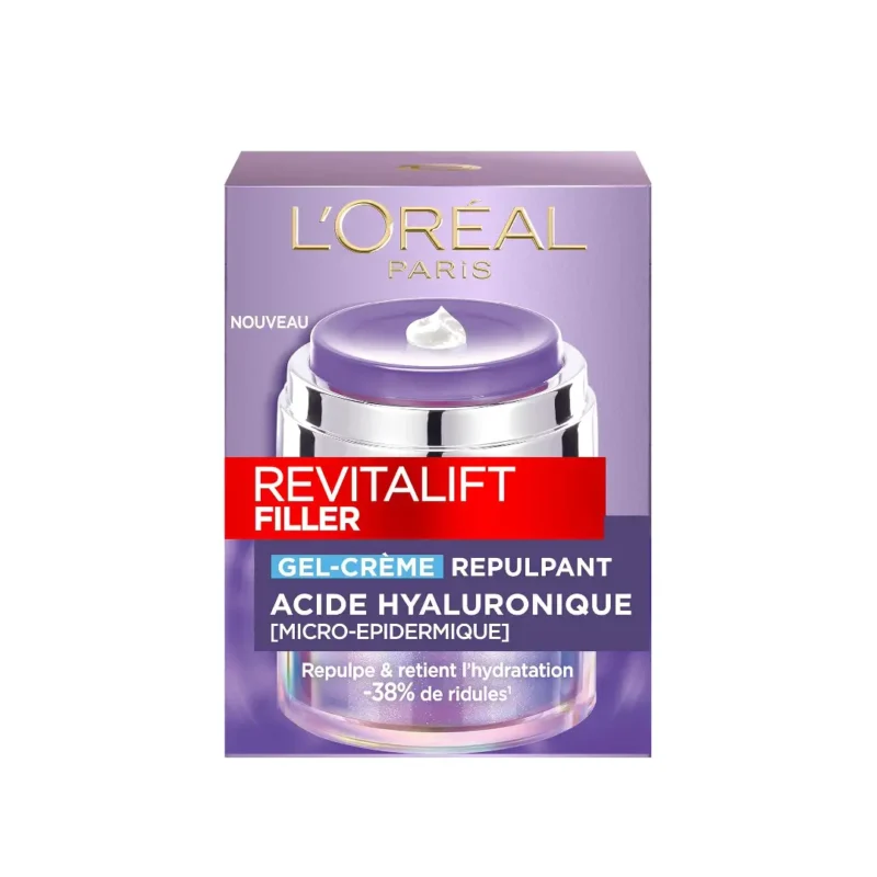 L’Oréal Paris – Gel-Crème Repulpant – Soin Hydratant & Anti-âge - Image 4