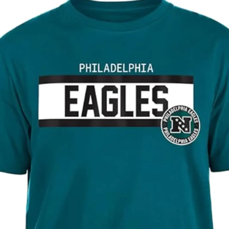 T-shirt Eagles NFL mixte, impression haute densité - Image 4