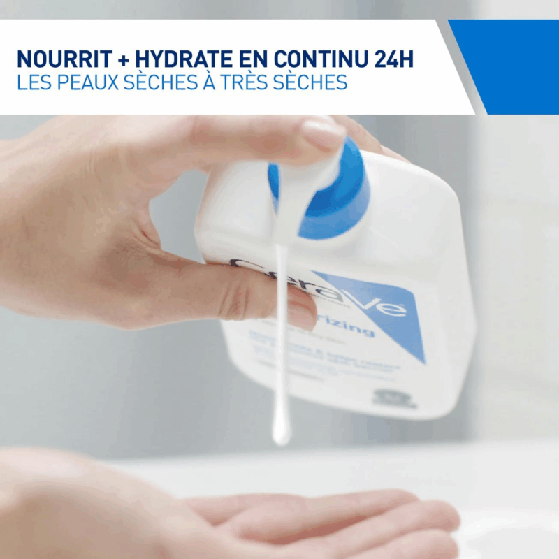 Cerave - Routine Hydratante - Gel Moussant 88 Ml + Lait Hydratant 473 Ml - Nettoie, Hydrate & Préserve La Barrière Cutanée - Soins Aux 3 Céramides Essentiels - Peau Mixte À Grasse - Image 5