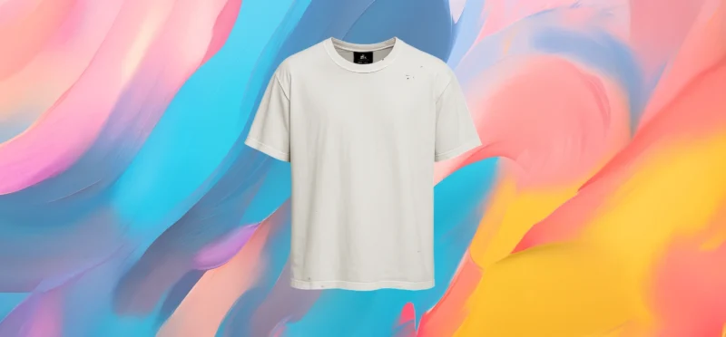 The25x White Distressed Oversized Tee
