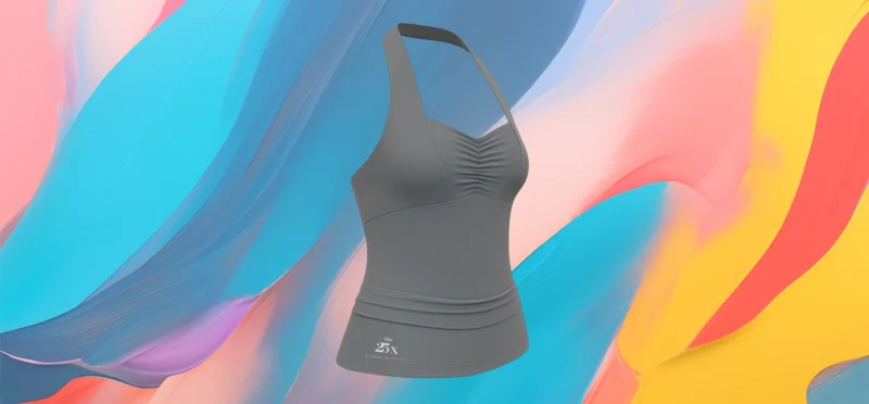 The 25X Women's Grey Tank Top - Image 2