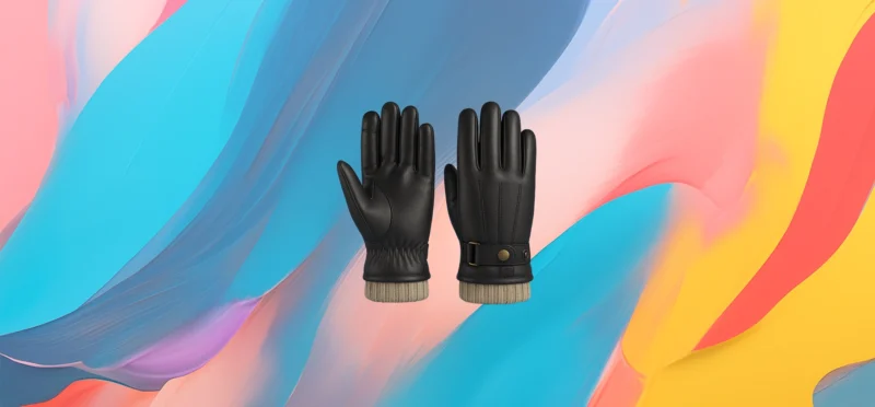 The 25x Black Leather GlovesThe 25x Black Leather Gloves - Image 2