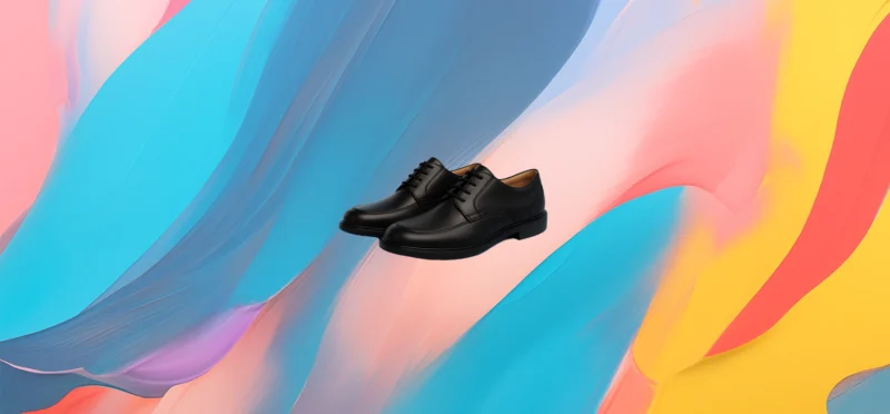 The 25x Classic Black Leather Derby Shoes - Image 5