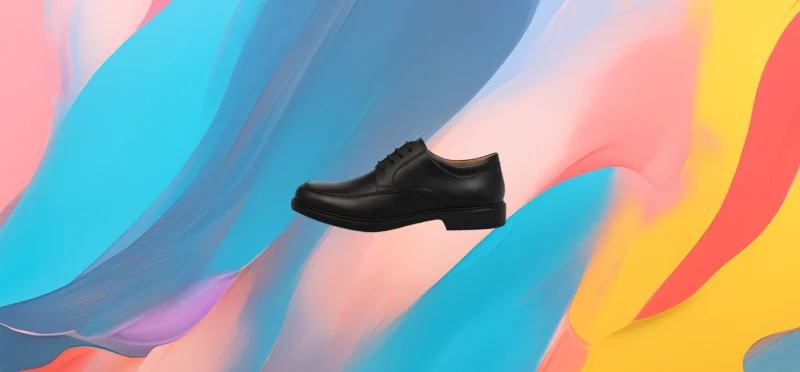 The 25x Classic Black Leather Derby Shoes - Image 3