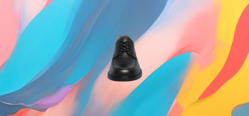The 25x Classic Black Leather Derby Shoes - Image 2