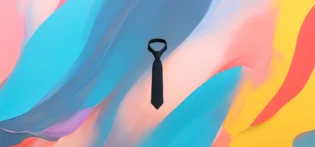 The 25x Luxury Navy Blue Necktie