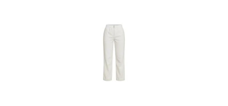 The 25X Aria Zip-Front Straight-Leg Pants