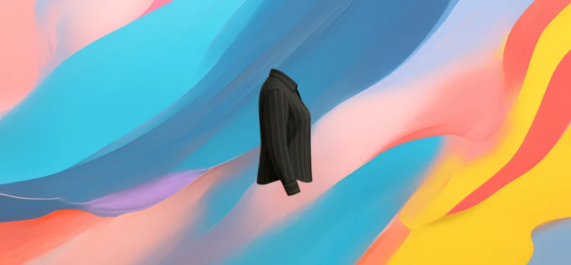 The 25X Charcoal & Gold Pinstripe Shirt - Image 4