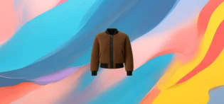 The 25X Chestnut Sherpa Bomber Jacket