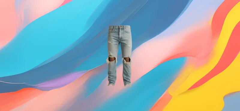 The 25X Distressed Denim Jeans Men