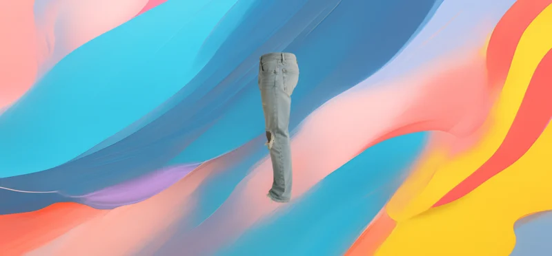 The 25X Distressed Denim Jeans Men - Image 4