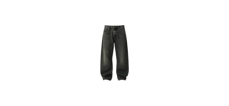 The 25X Eclipse Charcoal Baggy Jeans