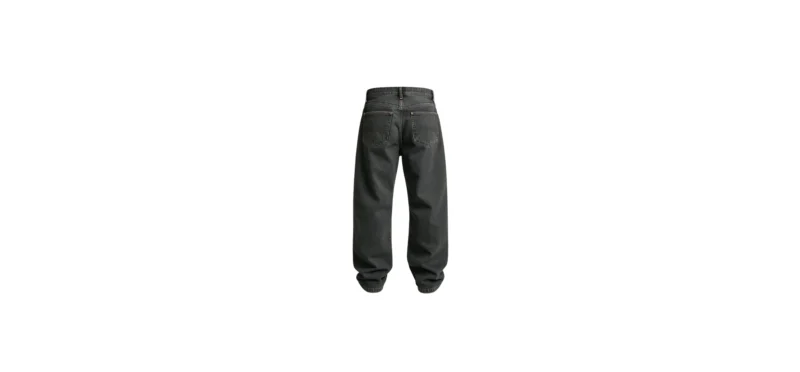 The 25X Eclipse Charcoal Baggy Jeans - Image 3