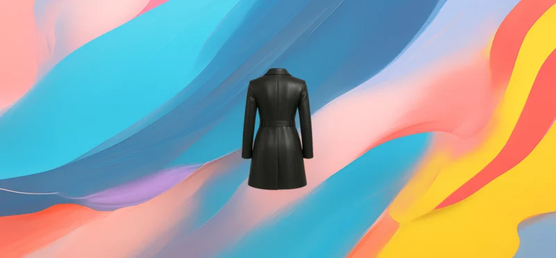 The 25X Eclipse Tailored Leather Trench - Image 3