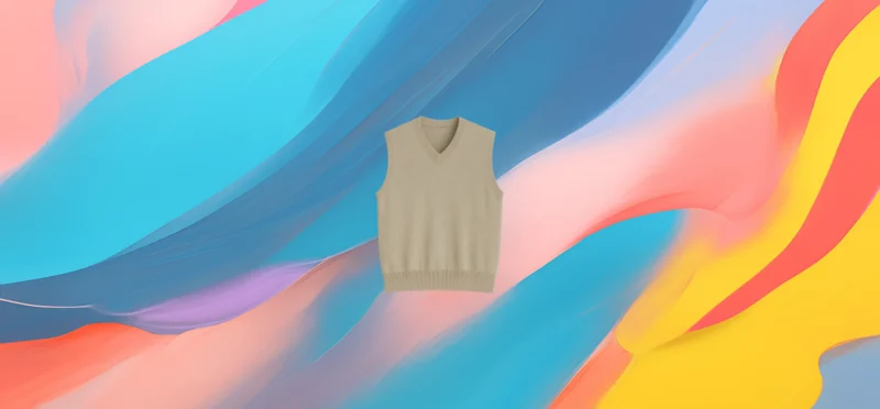 The 25X Essential Beige Knit Vest