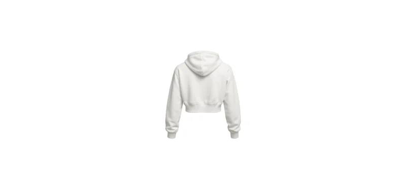 The 25X Essential Zip Crop Hoodie - Image 3