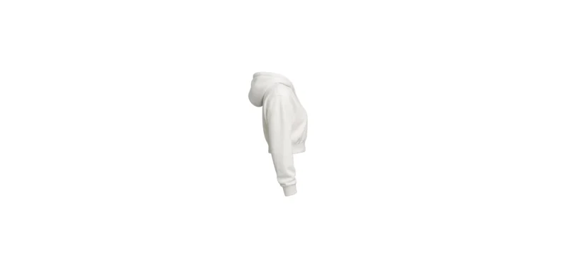 The 25X Essential Zip Crop Hoodie - Image 4