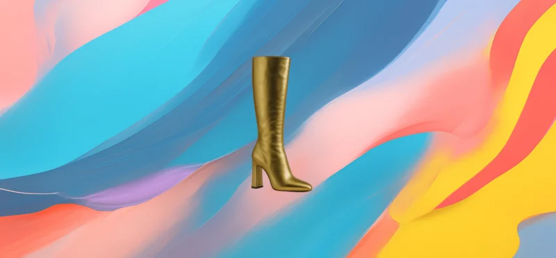 The 25X Gilded Empress Knee-High Boots