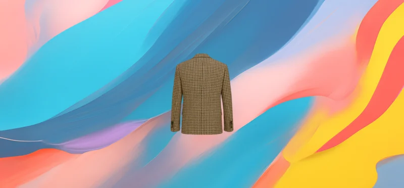 The 25X Heritage Check Wool Blazer - Image 3