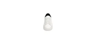 The 25X Ivory Leather Court Sneaker