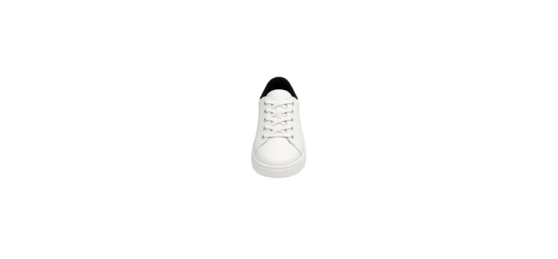 The 25X Ivory Leather Court Sneaker