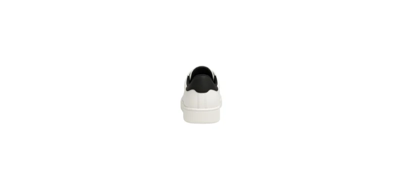 The 25X Ivory Leather Court Sneaker - Image 3