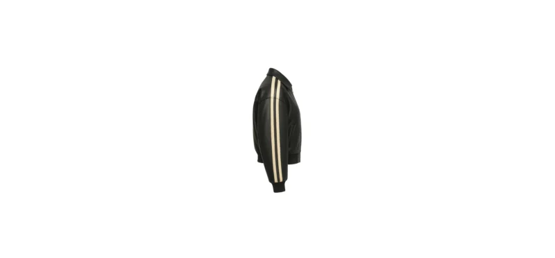 The 25X Midnight Stripe Leather Bomber - Image 3