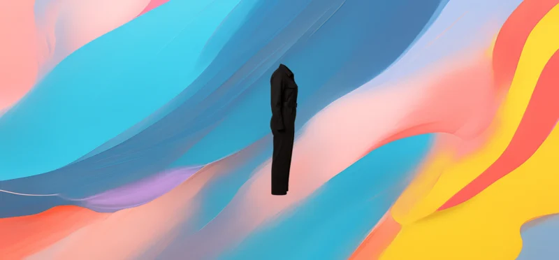 The 25X Noir Zip‑Front Jumpsuit - Image 4