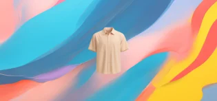 The 25X Peach Breeze Button‑Up