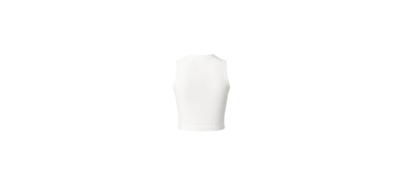 The 25X PureCurve White Crop Tank - Image 3