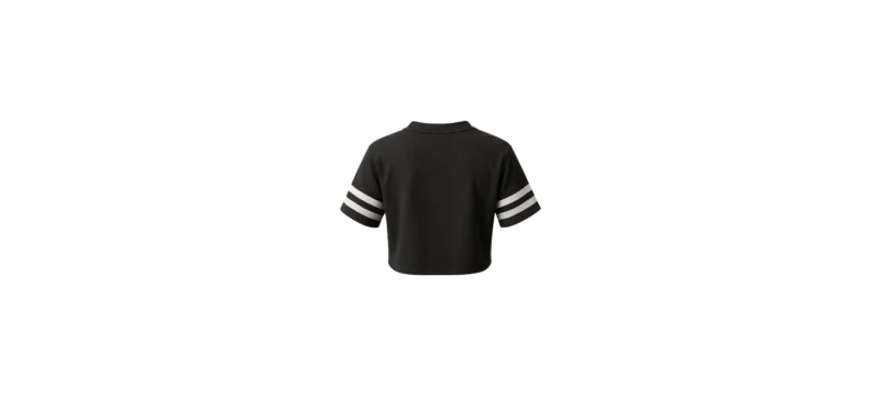 The 25X StrideLine V-Neck Crop Tee - Image 2