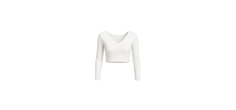 The 25X V-Neck Crop-Top