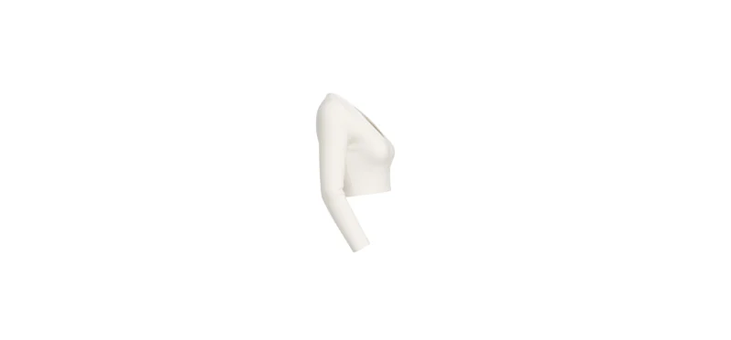 The 25X V-Neck Crop-Top - Image 4