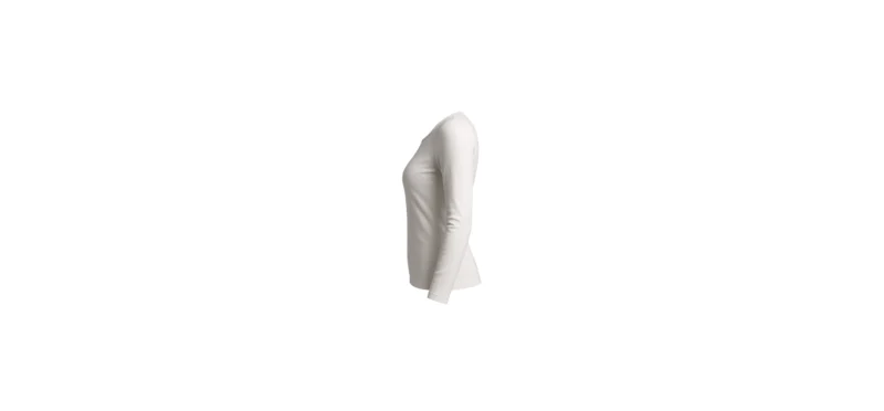 The 25X White Whisper Long Sleeve Tee - Image 2