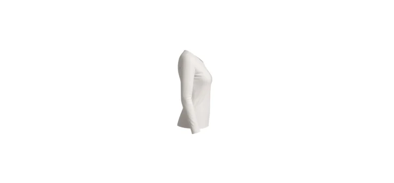 The 25X White Whisper Long Sleeve Tee - Image 4