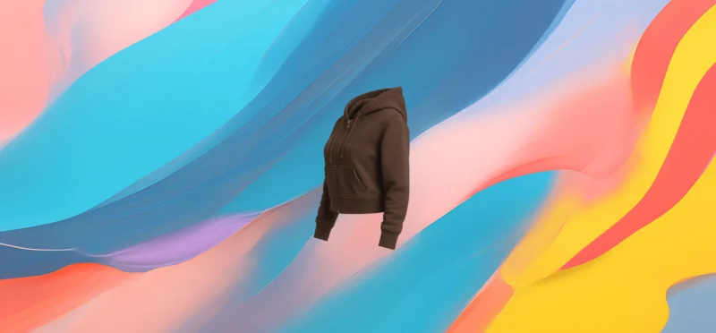 The 25X Women’s Brown Cropped Zip-Up - Image 2