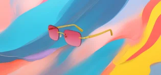 The 25x Rimless Sunglasses