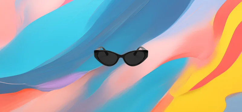 The 25x  women's black sunglasses