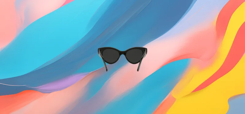 The 25x  women's black sunglasses - Image 3