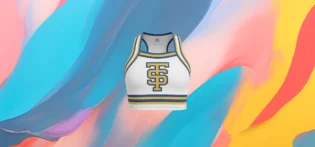 The 25X Women's White Crop Top